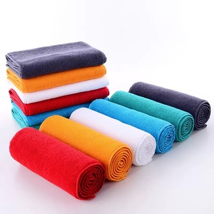 Grande serviette en coton tissé de qualité supérieure, super absorbante, écologique, pour broderie personnalisée du logo - Product Image 5