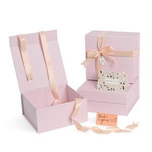 Tùy Chỉnh Nam Châm Bao Bì Gấp Biểu Tượng Tùy Chỉnh Sang Trọng Cứng Nhắc Giấy Các Tông Màu Đen Đơn Giản Rỗng Từ Đóng Cửa Hộp Quà Tặng - Product Image 6