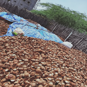 Premium Quality <b>Coconut</b> <b>Shell</b> Candle Holders Natural Agricultural Waste for DIY Decorative Candles US Origin Factory Direct Fast - Product Image 1