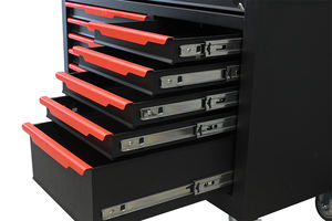 Boîte <span class=keywords><strong>à</strong></span> <span class=keywords><strong>outils</strong></span> roulante en acier robuste avec 12 tiroirs, ensemble complet d'<span class=keywords><strong>outils</strong></span> de réparation, conception modulaire personnalisable OEM, rangement portable - Product Image 3