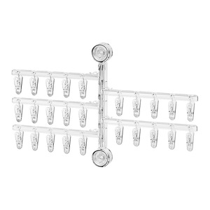 Wall Mounted Clothes Drying Rack With Suction Cup Airfoil Design For Balcony And Bathroom Use - Product Image 5