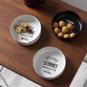 Diseño anticaída a la moda, tallado de animales, moda para el hogar, oficina, regalo personalizado para <span class=keywords><strong>novio</strong></span>, Cenicero de Metal nórdico de aniversario - Product Image 4