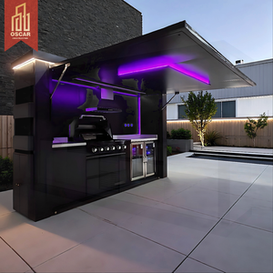 Unit Dapur Luar Ruangan Piknik Taman Patio dari Baja Tahan Karat 304 yang Dapat Disesuaikan - Product Image 1