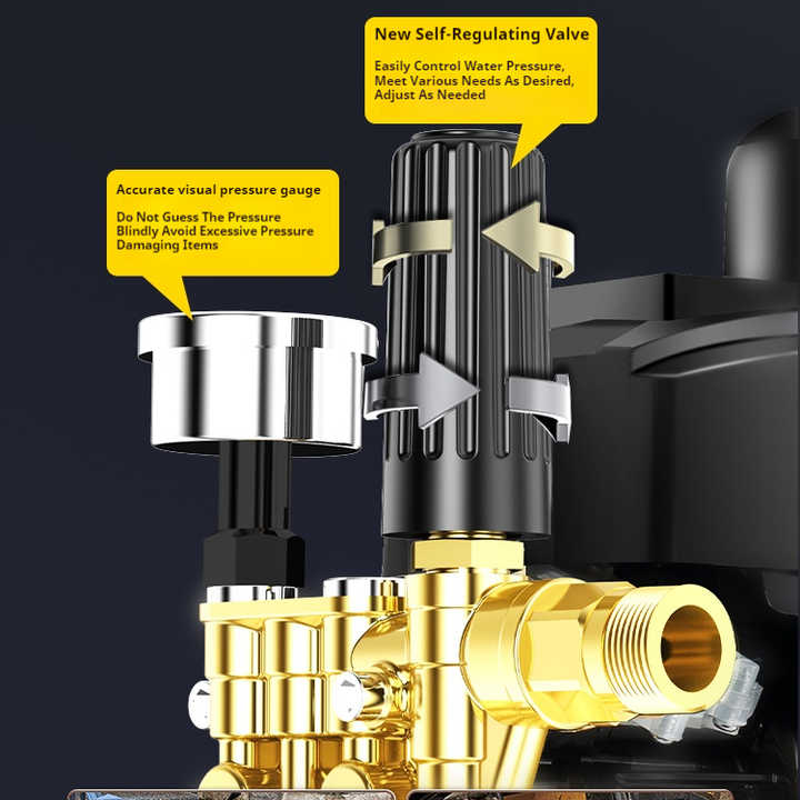 Brilliant Multi-Function Automatic Washing Machine High Pressure Car Wash Equipment Portable Car Pressure Washer