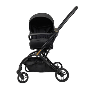 Voitures pour bébés. Poussette <span class=keywords><strong>de</strong></span> <span class=keywords><strong>luxe</strong></span> pour <span class=keywords><strong>bébé</strong></span>, siège rotatif à 360 degrés, poussette pliable 3 en 1 avec siège auto - Product Image 4