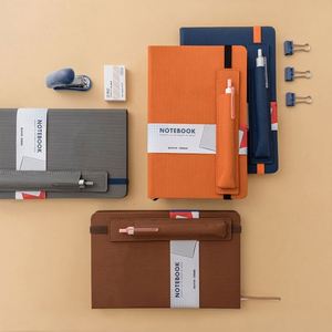 Agenda/Planificador de Bolsillo Personalizada A5 con Tapa Dura de Cuero, Encuadernación Térmica, 100 Hojas, Certificación BSCI, Regalo Personalizado - Product Image 1