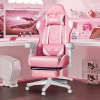 Chaise de bureau gaming en gros pour PC, style course, ergonomique, confortable, en cuir, pour jeux de course