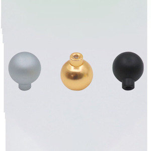 Modern light luxury hot-selling spherical single-hole aluminum alloy handles suitable for cabinets, drawers, and <strong>doors</strong>; .PULLS - Product Image 4