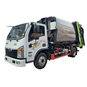 HOWO Pequeño 6CBM Gancho Elevador Camión Contenedores de basura Contenedor 6 TONELADAS <span class=keywords><strong>Roll</strong></span> <span class=keywords><strong>Off</strong></span> Brazo hidráulico Caja de basura para la <span class=keywords><strong>venta</strong></span> - Product Image 2