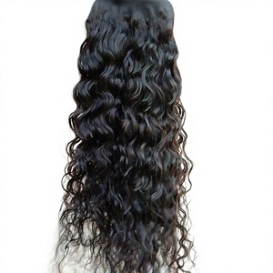 Extensions de cheveux humains indiens Remy 100% Jerry Curly Loose Wave de 8 pouces, qualité 10A - Product Image 2