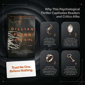 Gone Girl : l'roman d'thriller incontournable qui vous fera repenser à tout ce que vous croyez savoir sur l'amour et les mensonges - Product Image 1