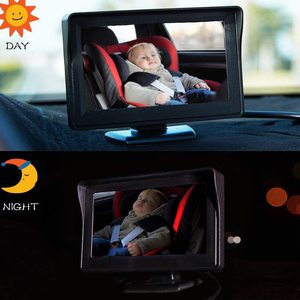 Back <strong>Seat</strong> Baby <strong>Monitor</strong> and Camera in <strong>Car</strong> 4.3inch <strong>Monitor</strong> Rear Facing Baby <strong>Car</strong> <strong>Seat</strong> Camera with Wide View Angle IR Night Vision - Product Image 5