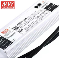 Meanwell HLG-185H-12/15/20/24A/24B/30/36/42/48/54V A/B/AB/D LED Driver IP67/IP65 Tension constante/Courant de sortie Puissance de sortie