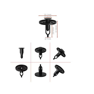 Clips de carrosserie Toyota Lexus 90467-09112, attaches en plastique pour réparation et remplacement de pare-chocs - Product Image 2