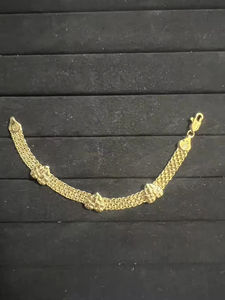 Dropshipping Trendy Fashion Jewelry Nugget Bracelets <b>Stainless</b> <b>Steel</b> Cute Cartoon Adjustable <b>Bangle</b> Unisex Gift for Tourism - Product Image 5