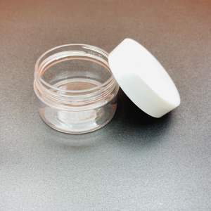 Tarro de Crema de Plástico de 25 ml con Tapa de Rosca Blanca a Prueba de Fugas, Tamaño Pequeño para Jabón Líquido y Artículos de Cuidado Personal - Product Image 2