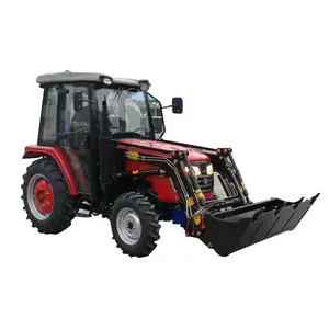 Professional manufacturer 50HP 4WD farm tractor with front loader engine To United States