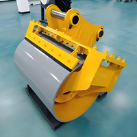 Vibrateur de sol pour excavatrice, compacteur à plaques hydraulique pour machines d'excavation, compatible avec toutes sortes d'excavatrices