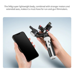 Estabilizador de Cámara de 3 Ejes <span class=keywords><strong>CRANE</strong></span> <span class=keywords><strong>M2S</strong></span> con Seguimiento Facial, Cámara Integrada 5.3, Batería de 2000 mAh para Teléfono Móvil - Product Image 3