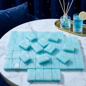 Tuiles de Mahjong en Acrylique Vert Effet Jade Personnalisées, Style Américain de Luxe Moderne, Motifs Jardin Botanique, Pliables, Écologiques, pour le Divertissement - Product Image 4