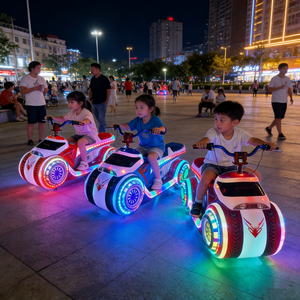 Juguetes con batería eléctrica Baby Kids Cars 24V Los pequeños coches de choque utilizados para negocios en el parque pueden acomodar a dos personas - Product Image 1