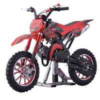 Vente d'entrepôt aux États-Unis Motos électriques tout-terrain 49cc automatiques pour enfants Dirt Bikes Mini 49cc Motos Kick Start Frein à disque F/R Entraînement par chaîne