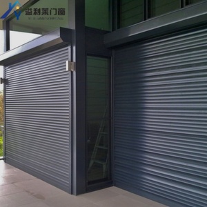 Volets roulants automatiques en alliage d'aluminium pour villas, hôtels et extérieurs, résistants aux ouragans et aux tempêtes, avec ouverture horizontale/verticale – Meilleure sécurité - Product Image 2