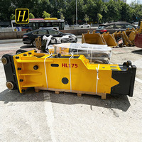 Ciseaux hydrauliques HL175 SB150 pour briseur de pieux en béton, coupe-tête de pieu pour excavatrices de 40 à 55 tonnes, machines de construction