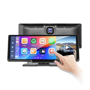 SUNWAYI OEM ODM 10,26 pulgadas 1080P Dash Cam DVR pantalla táctil coche Audio Android Auto CarPlay Monitor en Dash Carplay pantalla