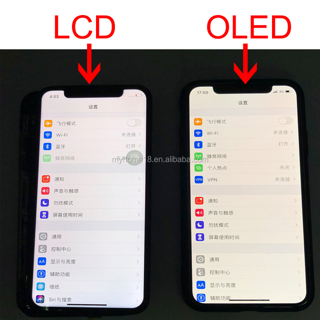 Wholesale Mobile Phone LCDs 120hz Soft OLED Incell Screen for iPhone 17 Pro Max 16 15 14 13 12 11 Lcd Display Phone Part Repair