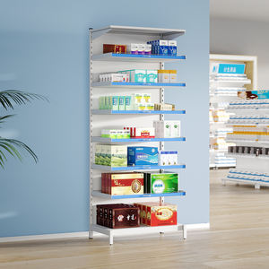 Étagère à médicaments en acier à simple face avec 6 plateaux coulissants réglables Clinique hospitalière Infirmerie <span class=keywords><strong>Pharmacie</strong></span> <span class=keywords><strong>Armoire</strong></span> à <span class=keywords><strong>pharmacie</strong></span> - Product Image 2