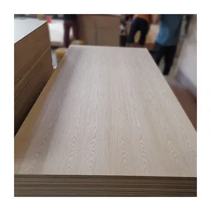 18mm pannello <span class=keywords><strong>in</strong></span> melamina <span class=keywords><strong>MDF</strong></span> <span class=keywords><strong>in</strong></span> colore bianco caldo a prova di umidità E1 Design moderno Standard per armadio da cucina - Product Image 5
