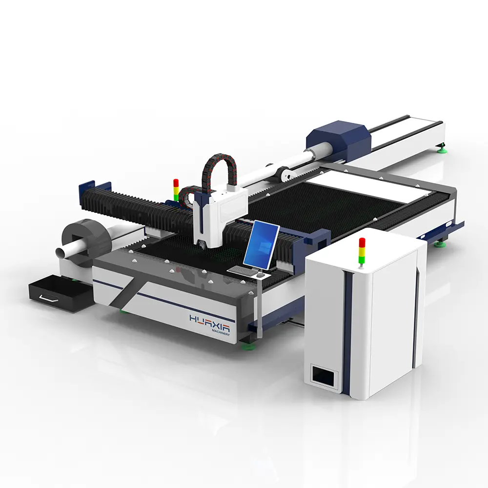 Chất lượng tốt nhất 3kw cnc tấm và ống sợi laser máy cắt sắt tấm sợi laser máy cắt giá