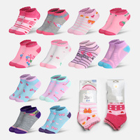 Chaussettes en polyester et coton personnalisées pour enfants, garçons et filles, vente en gros 2026, emballage personnalisé