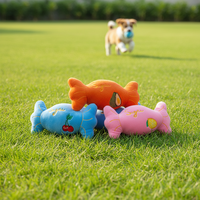 Hete Aanbieding 2026 Pluche Anti-Stress Speelgoed voor Puppy's Hondenspeeltuin Huisdier Piepspeelgoed Op Maat Katten Rolbal Tapijt Speelgoed Duurzaam Nylon Modern