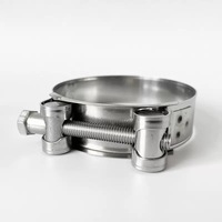 Factory Supply Euro Type Heavy-Duty Galvanized Iron/Stainless Steel Hose Clamp High Quality Engine Clamp Hydraulic Pipe Clamps