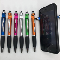 Amerpromo – stylet 2 en 1 avec écran tactile et stylo à bille pour tablette iPad et smartphone