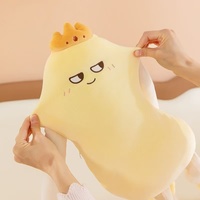 Peluche Mignonne Visage de Mangue Furieux, Rembourrage en Coton PP Doux, Coussin Animal en Peluche Kawaii, Expression Amusante, Cadeau d'Anniversaire, Décoration