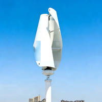 Éolienne à axe vertical 600W 12V 24V, générateur éolien Maglev avec contrôleur pour la maison et le camping
