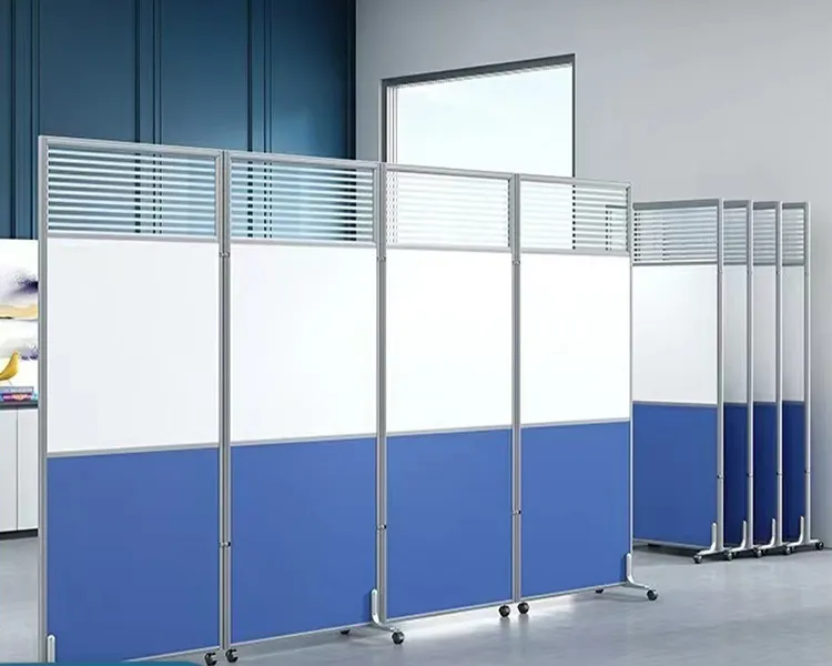 Factory Customized Room Partition Wall Divider Movable Office Wall Partitions Mobile Office Screen Partition