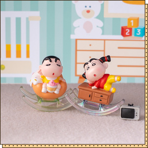 Yu Mo Cartoon Baby Rocking Figurines <b>Mini</b> Toy Desktop Decor Gift Unisex - Product Image 3