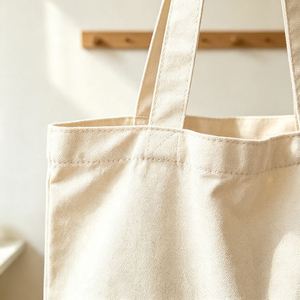 8oz 10oz 12oz Custom Canvas <b>Tote</b> <b>Bag</b> <b>with</b> <b>Shoulder</b> <b>Strap</b> Eco-friendly Reusable Foldable & Custom Letter Print for Daily Shopping - Product Image 2