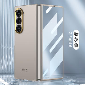 ZFold6 접이식 전화 케이스에 적합, 아름다운 콘택트 렌즈, 심플 필름 바디 매트 Fold6 보호 GK - Product Image 6