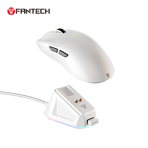 <span class=keywords><strong>FANTECH</strong></span> WG13 <span class=keywords><strong>เมาส์</strong></span>สำหรับเล่นเกมแบบชาร์จไร้<span class=keywords><strong>สาย</strong></span>พร้อมแท่นชาร์จ 26000DPI PAW3395 RGB <span class=keywords><strong>เมาส์</strong></span>สำหรับเล่นเกมพีซีน้ำหนักเบา - Product Image 1