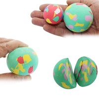 Balle anti-stress semi-sphérique en mousse PU avec logo personnalisé, anti-pression, pour événement promotionnel, livraison directe d'usine, expédition rapide