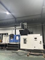 Centre d'usinage CNC à portique NEWAY PM2040HC d'occasion haute précision et robuste, 3 axes, tête de broche BT50 pour l'usinage de grands moules métalliques