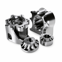 Pièces usinées CNC 5 axes en acier inoxydable, prototype rapide personnalisé