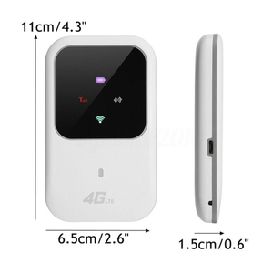 Routeur Wifi de poche LTE à prix avantageux avec emplacement pour carte SIM 150 Mbps 2400 mAh Routeur 4G avec carte SIM adapté aux ordinateurs portables - Product Image 2