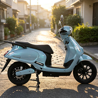 CKD SKD 12 inç Elektrikli Scooter Çıkarılabilir Pil 1100/1300W 60km/s Hız Elektrikli Motosiklet Üreticisi Çin'de
