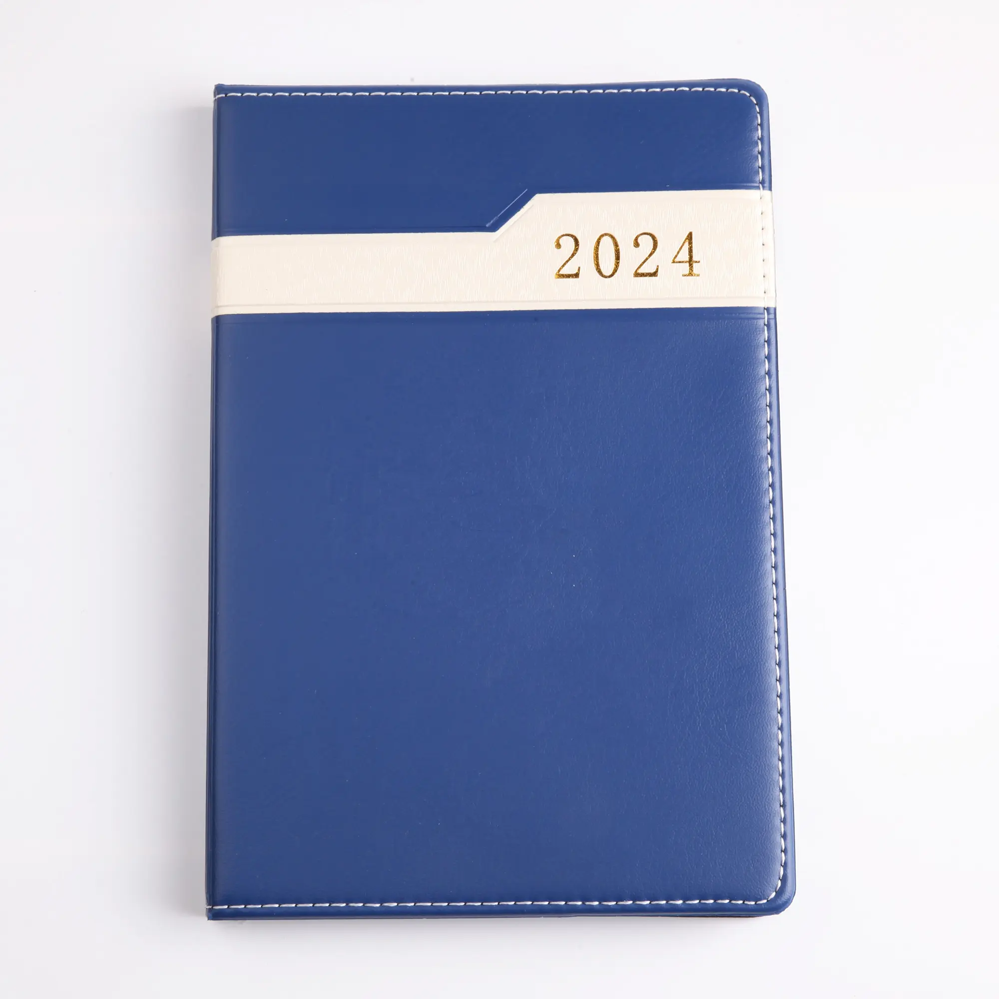 Недорогой дневник 2024, записная книжка с ПВХ-обложкой и индивидуальным логотипом, блокнот-планировщик на испанском и английском языках
